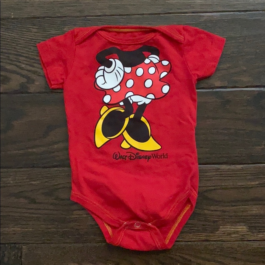 Walt Disney World Minnie Mouse Onesie